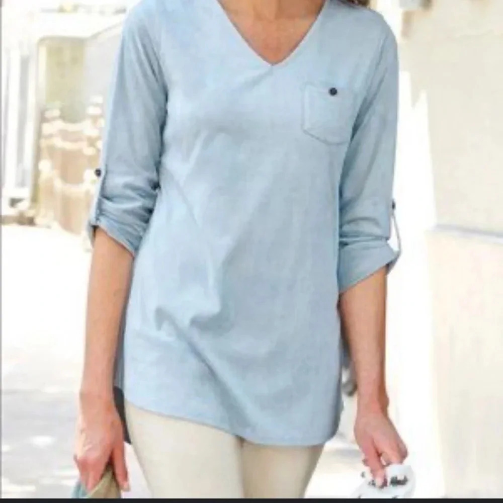 Soft Surroundings Maddox Extra Soft Tunic Small